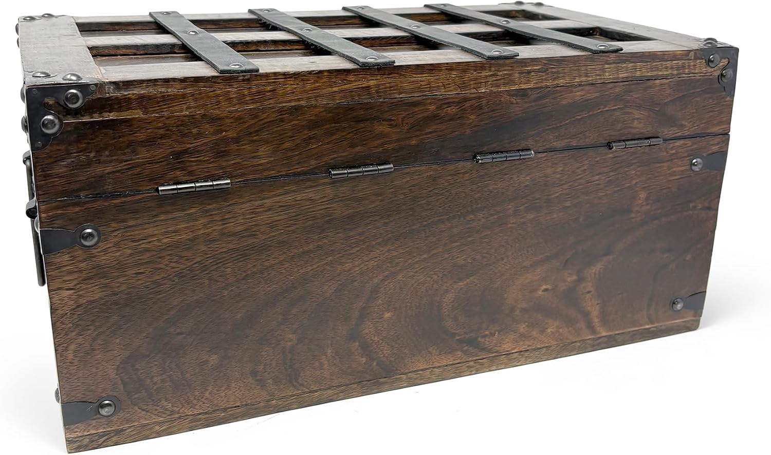 XL Handmade Wooden Treasure Chest