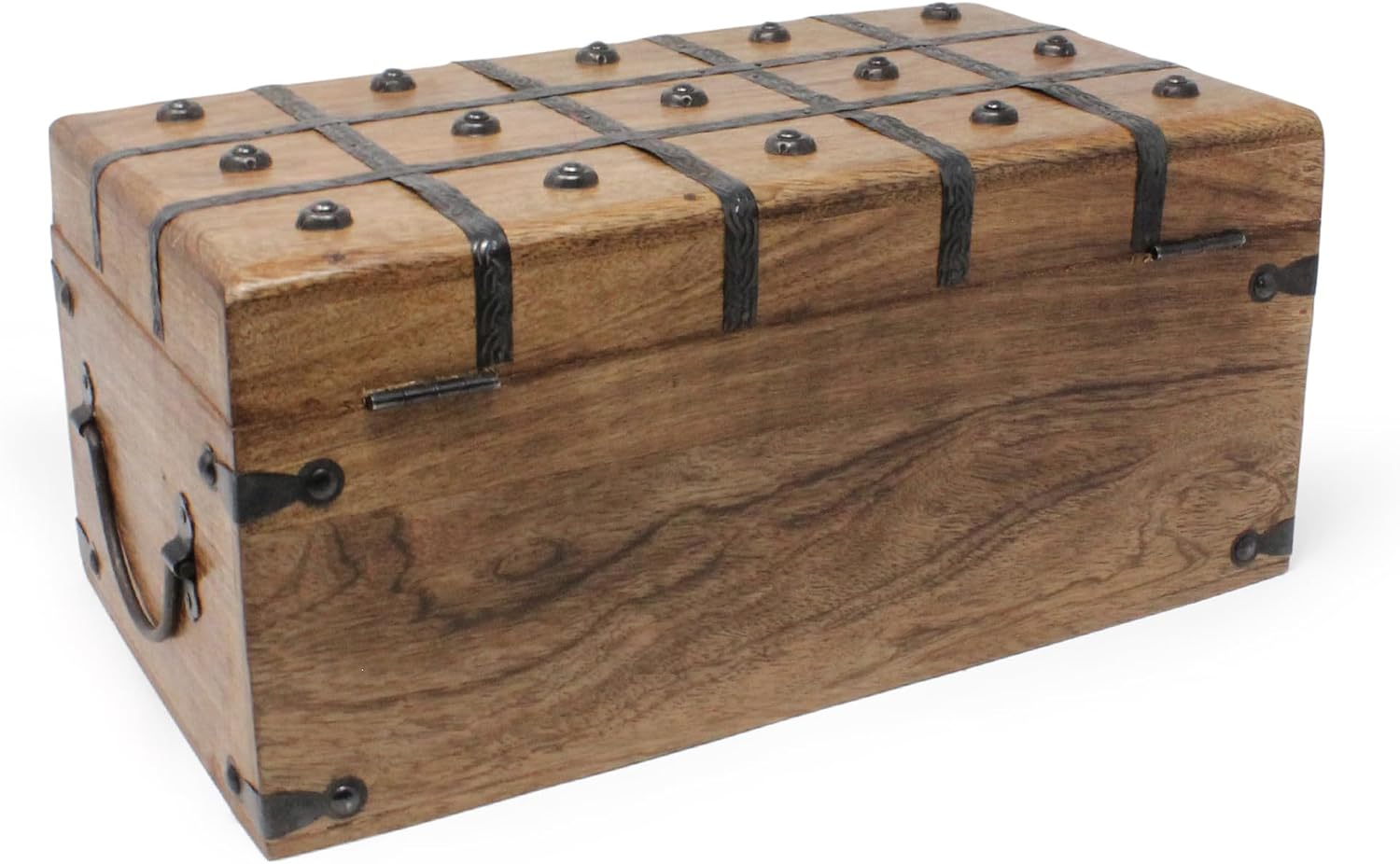 Large Lockable Wooden Pirate Treasure Chest