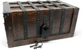 XL Handmade Wooden Treasure Chest