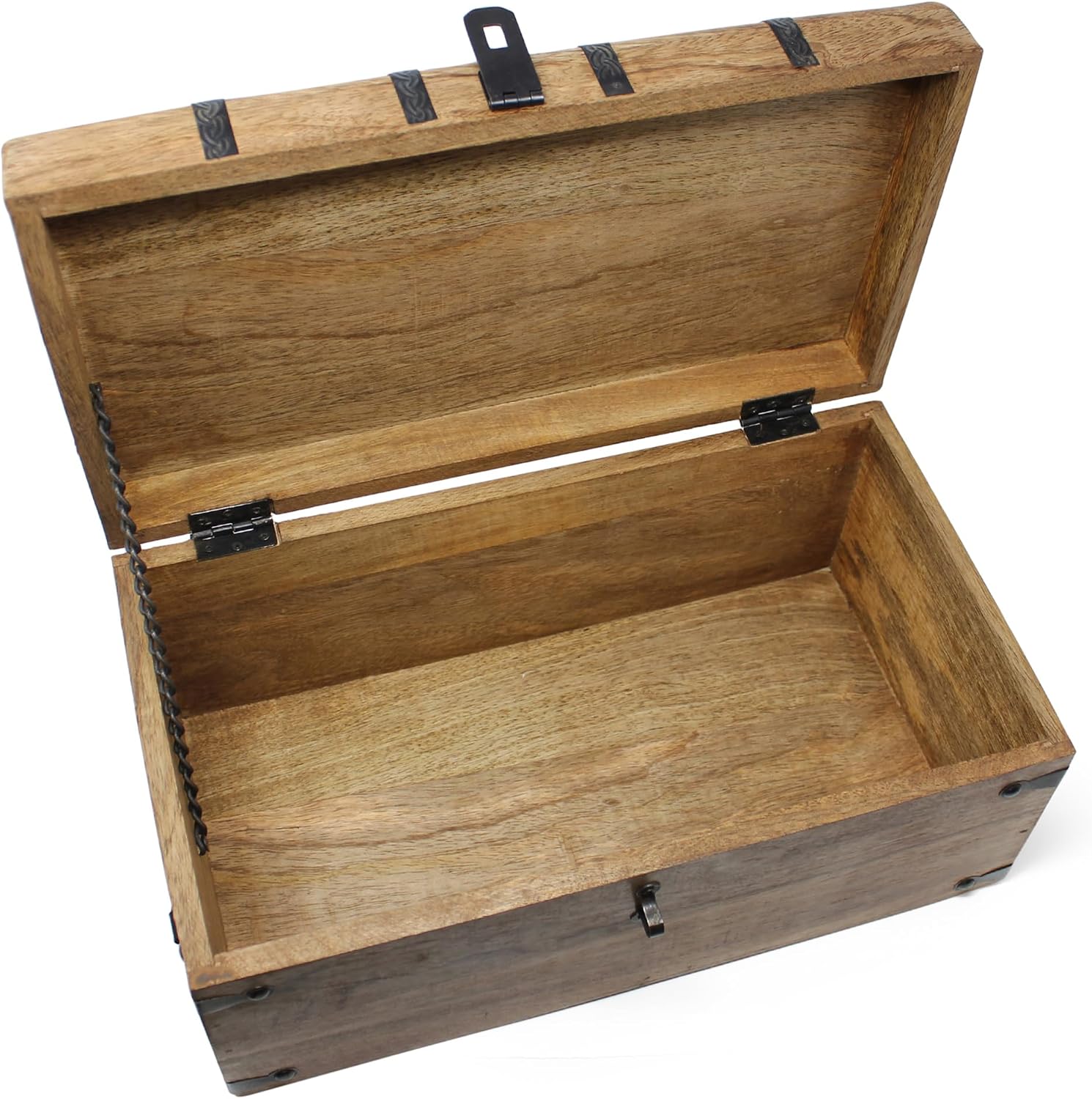 Large Lockable Wooden Pirate Treasure Chest