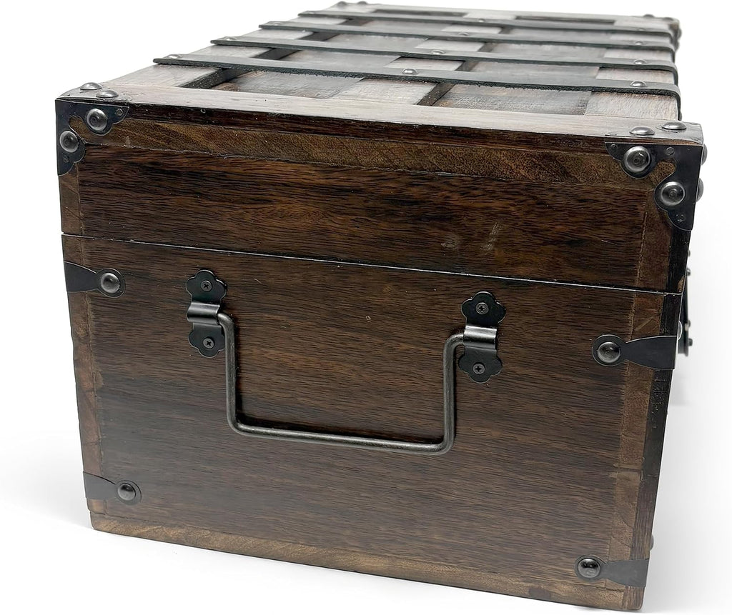 XL Handmade Wooden Treasure Chest